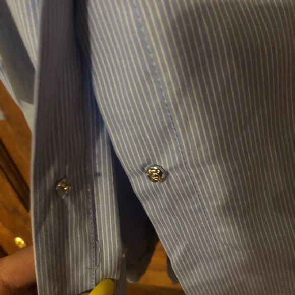 Lush Stripped Blue Dress - Picture 5 of 6